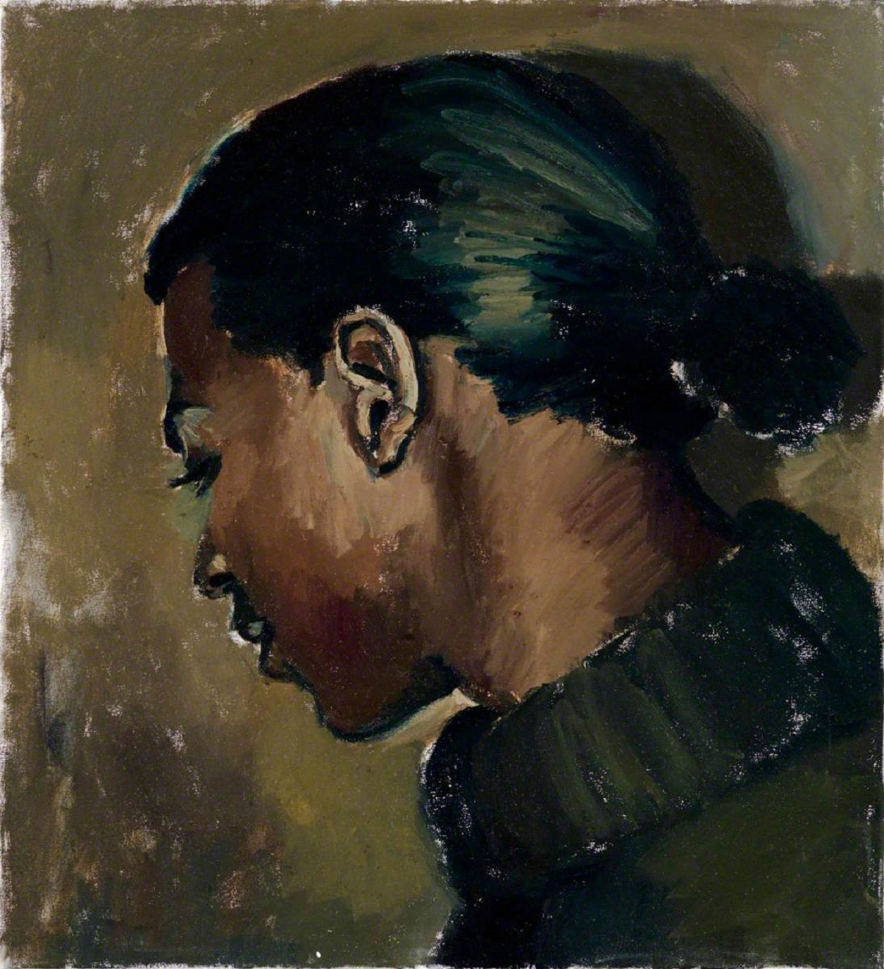 'To Tell Them Where It's Got To' by Lynette Yiadom-Boakye. Courtesy of The Box Plymouth.