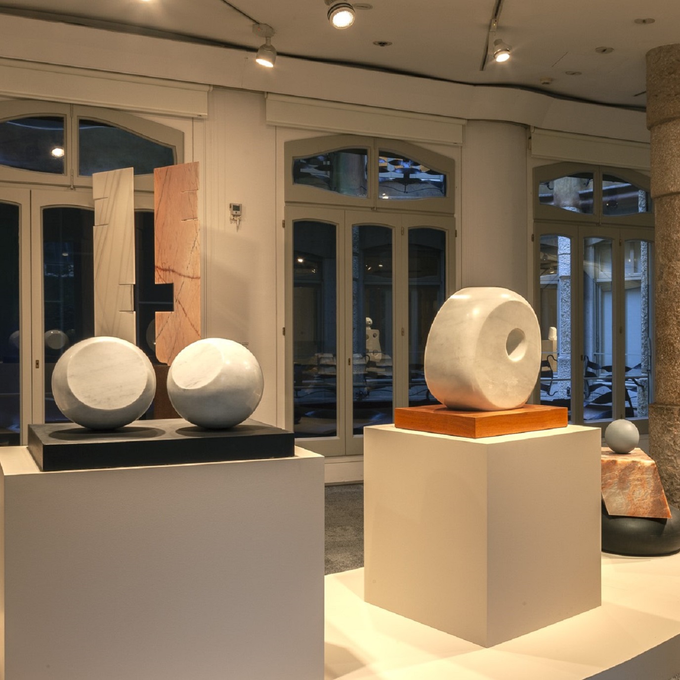 Constellation by Barbara Hepworth on display in Barcelona in 2024